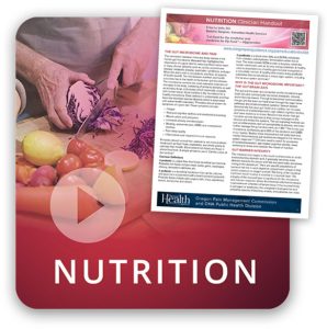 Nutrition and pain